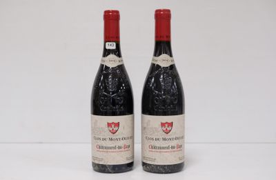2 B - CHATEAUNEUF DU PAPE Rouge - Clos du Mont Olivet - 2016
