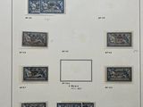 a picture of a collection of stamps on display