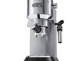 delong coffee machine on a white background
