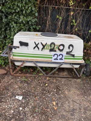 a bench that has been vandalized with the number 22 on it