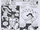a black and white image of a comic strip with a comic strip