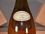 a bottle of wine that is sitting on a table