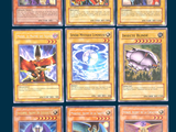 the cards are all different colors and sizes of each character