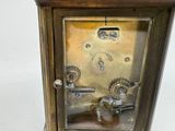 a clock that is sitting on top of a table