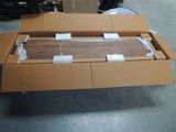 a cardboard box that has some sort of furniture inside of it