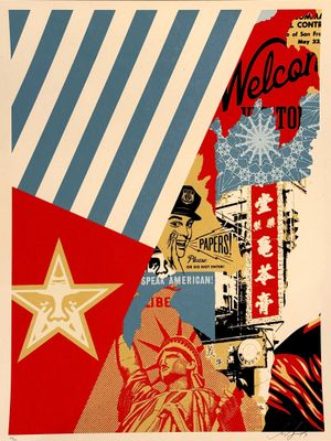 an image of a poster with a collage of images
