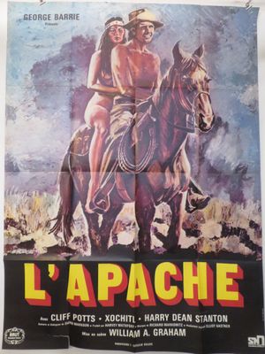 une affiche du film « L'Apache »
