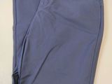 a close up of a pair of blue pants on a table