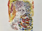an image of a painting of a koala in a frame