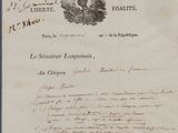 an old document with a picture of a turkey on it