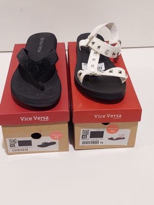 Lot de 2 - VICE VERSA - Sandales et tongs - Pointure 42 - St…