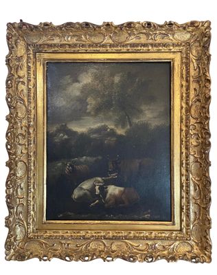 École du XIXe siècle Scène pastorale