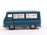 a toy van that is sitting on a white surface