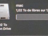 an image of a picture of a computer screen showing the time of the drive