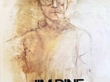the cover of a book with a drawing of a man with glasses