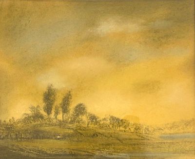 HARD. Jérôme HARD (XX°) Paysage