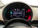 dashboard view of a car with a digital display on the dashboard