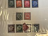 a picture of a collection of stamps in a plastic bag