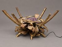Attribué à Jacques-Duval BRASSEUR (1934-2021) Table basse, l… (photo 5)