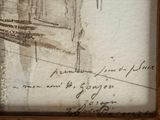 a picture of a drawing of a boat on a piece of paper