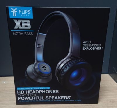Casque Hybride - FLIPS AUDIO - XB - Sans fil - Circum-aural …