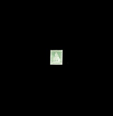 une image d'un timbre sur lequel figure l'effigie d'un homme dans l'obscurité
