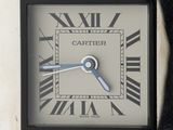 a clock with roman numerals on the face of it