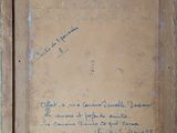 an old picture of a piece of paper with writing on it