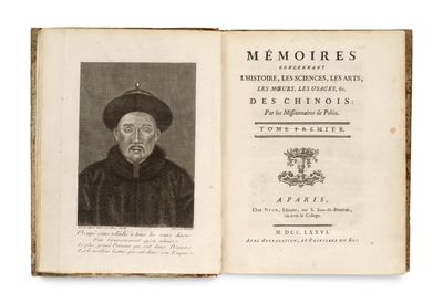 an old book with a picture of a man wearing a hat