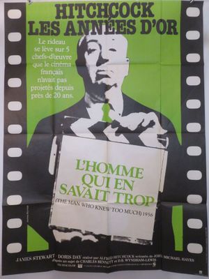 Affiche française du film « L'homme qui en savait trop »