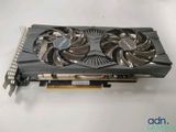 a close up of a video card with two fans on it