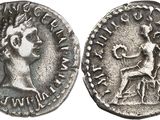une pièce de monnaie en argent portant l'image d'un homme et d'une femme