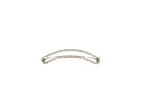 un gros plan sur une paire de barrettes sur fond blanc