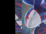 a box with a picture of a shark on it
