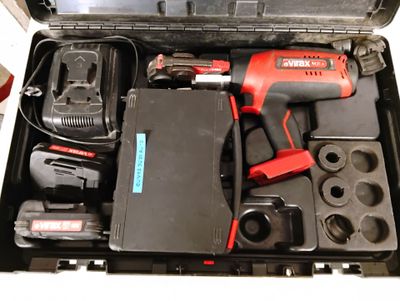 Sertisseuse sans fil VIRAX type M21+ N° 21090194 Avec 2 batt… - Photo 1