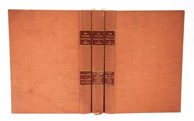 une image représentant deux livres à la couverture marron sur fond blanc