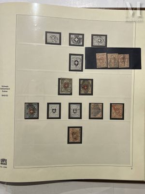 a picture of a book with a lot of stamps on it