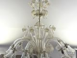 grand lustre en verre « Muranoni » de style « Muranoni »