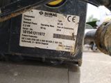 a close up of the back end of a tractor