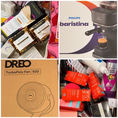 Cette photo présente de nombreux types de produits différents