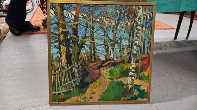 BOITEL Maurice (1919 - 2007) « Chemin à Laleuf (Haute Vienne) ». ...
