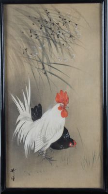 TSUKIOKA KOGYO (1869-1927) Estampe de type kacho-e représent… - Photo 1