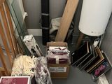 a room with a lot of items on the floor