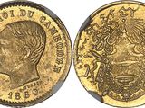 an image of a gold sovereign coin with a crown on it