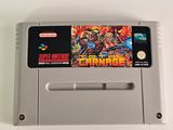 a close up of a nintendo game cartridge on a white surface