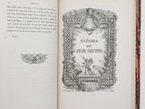 an open book with a picture of a man and a woman on it