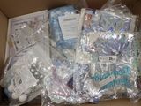 a box full of baby items that are in it