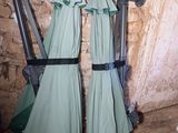 two umbrellas that are hanging on the wall