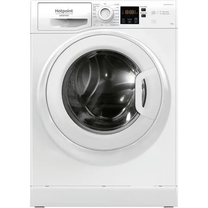 1 Lave-linge hublot de la marque HOTPOINT - Modèle NS11469FW…