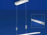 a white light fixture with a blue background and a picture of a white light fixture with a blue background